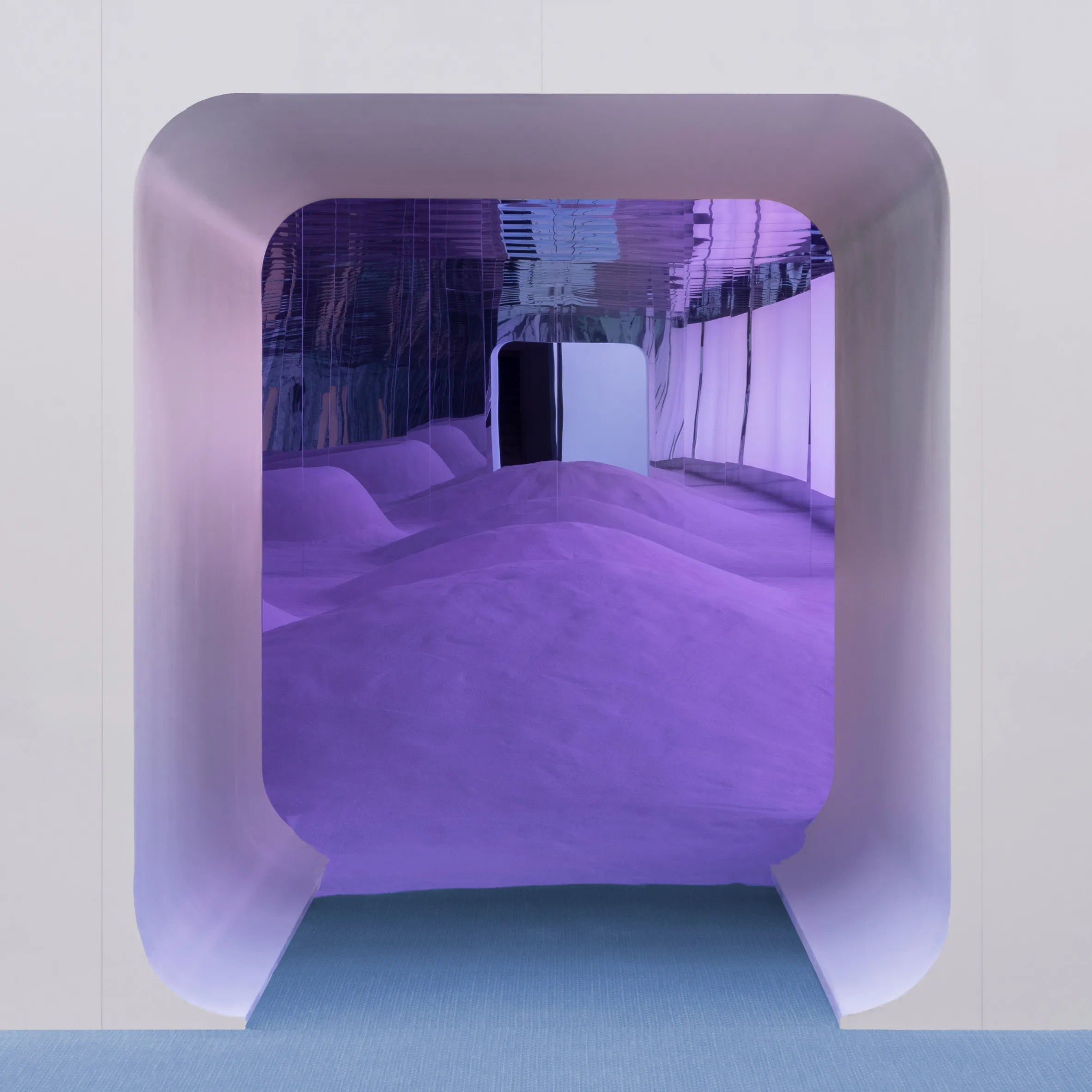 ASICS Unveils "Kinetic" Concept at Milan Design Week, Collaborating with NUOVA on a Futuristic Immersive Space