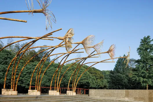 Bent by Spring: A Poetic Bamboo Canopy Weaving Shanghai's Heritage and Horizon