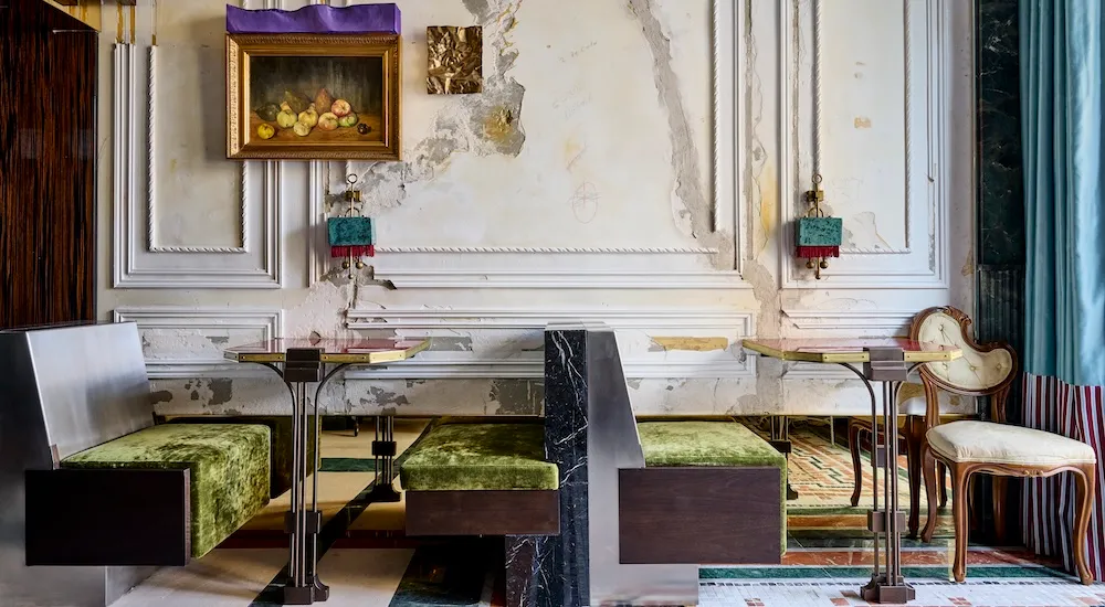 Xauen Café by Iñigo Iriarte: Sculpting a Compact Space into a Textural Sensory Poem