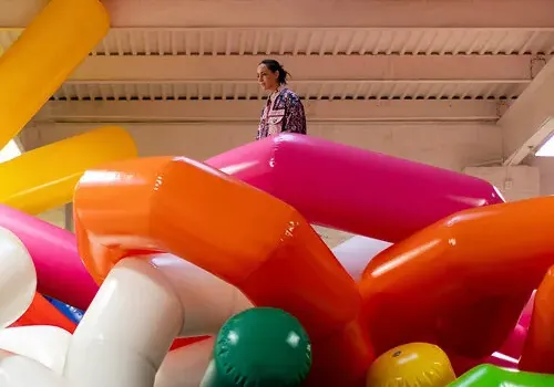 The Allure of Peril: Elevating Interactive Play Through Public Art