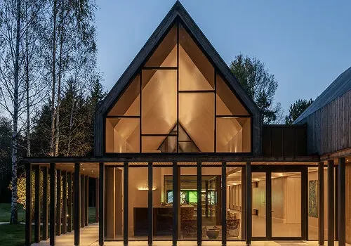 Poetic Sanctuary: Lithuanian Timber Retreat, Where Architecture Dissolves into the Woodland Tapestry