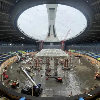 Montreal Olympic Stadium Roof Reinvention: Engineering Modernity While Honoring a Classic Vision