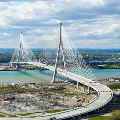The Gordie Howe International Bridge: A Poetic Intersection of Engineering Prowess and Sporting Legacy
